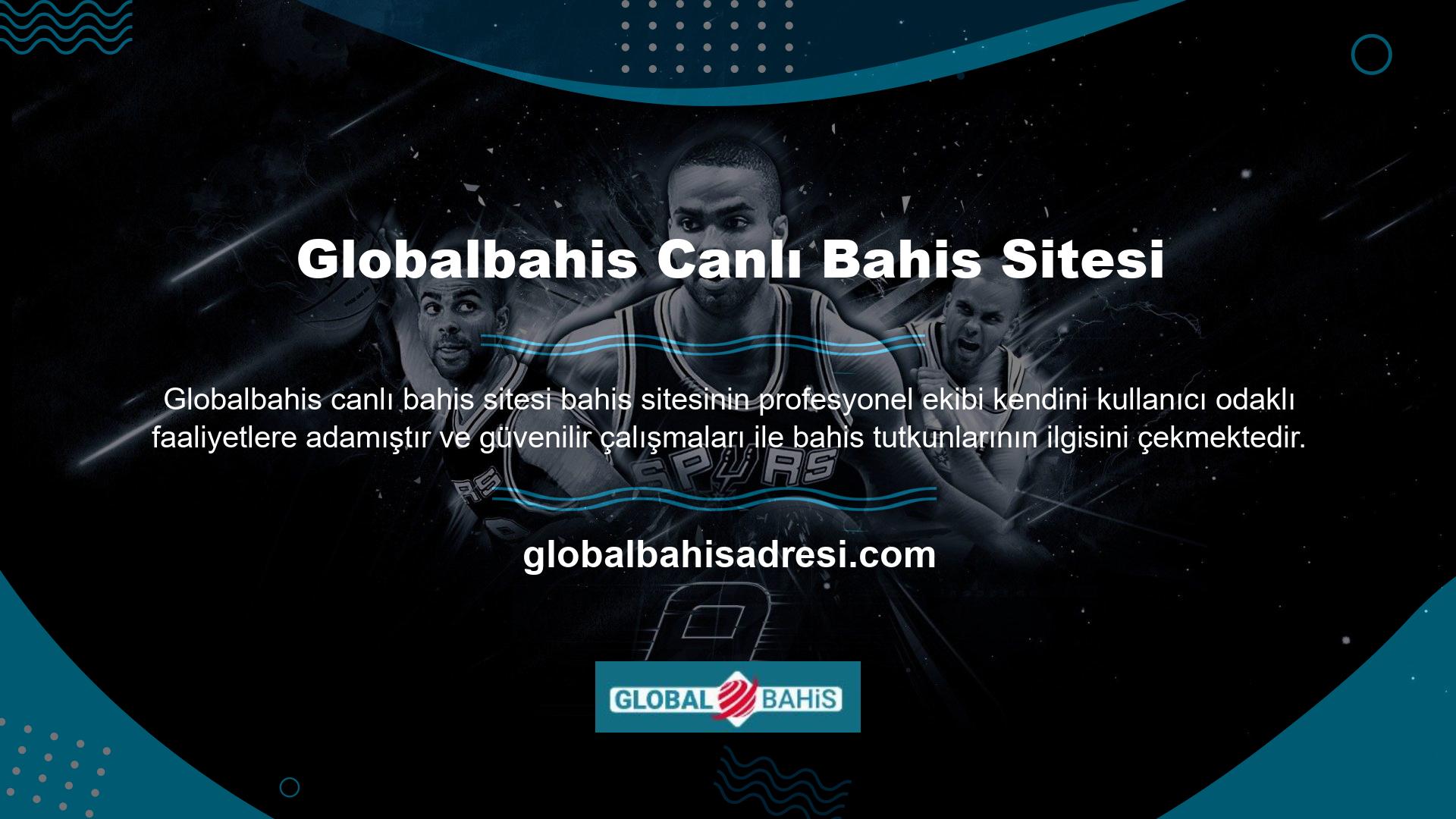 Globalbahis bahis sitesi, en popüler çevrimiçi bahis sitelerinden biridir