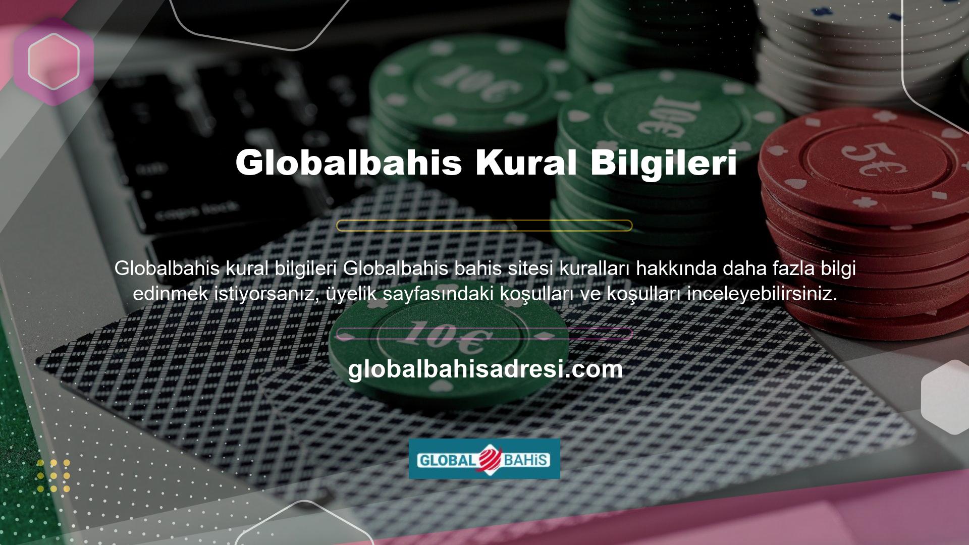 Globalbahis Kayıt Adımları
