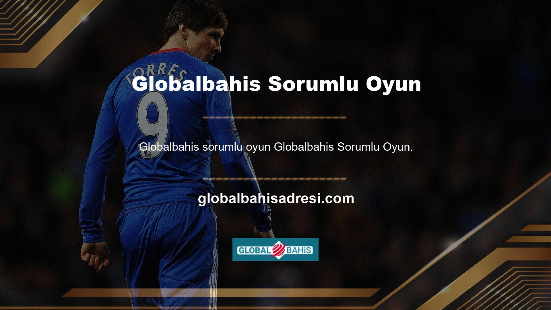 Globalbahis sorumlu casino oynamanın bir parçası olarak sizi casino bağımlılığından korumak için hizmetler sunmaktadır